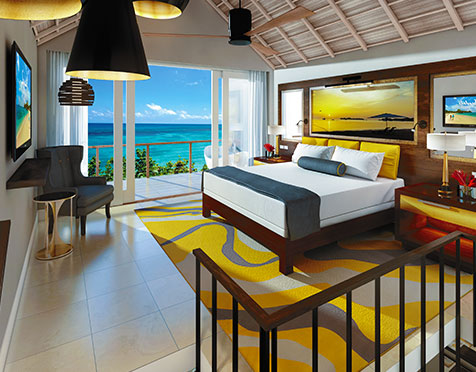 Sandals Negril Beach Resort & Spa room