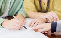 review home insurance with AAA insurance agent