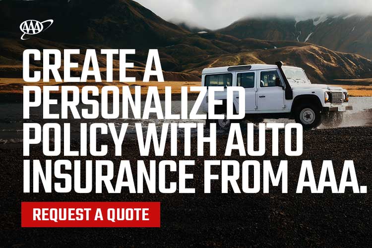 Create a personalized policy with auto insurance from AAA