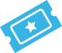 Attraction Ticket Discounts Icon